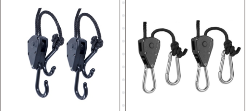 1/8-Inch Heavy-Duty Rope Ratchet Hangers – Adjustable Suspension System