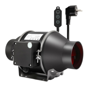 EC Mixed Flow Fan with Integrated Speed Controller