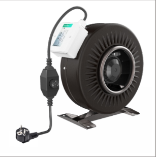 Metal Centrifugal Fan with Speed Controller – Powerful Ventilation System