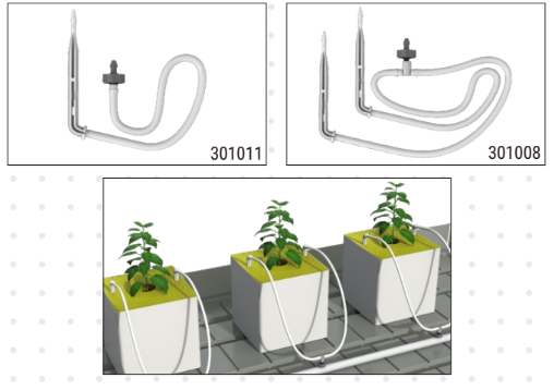 Netafim Arrow Dripper Irrigation Kit - Single & Two Outlet Options