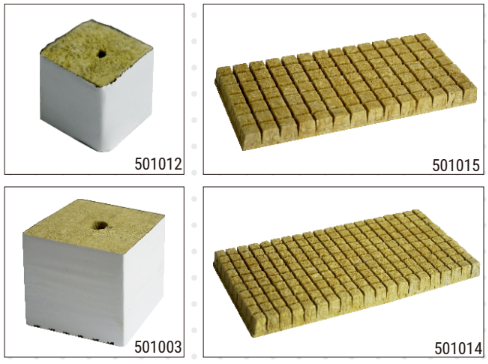 Professional Rockwool Grow Media & Propagation Cubes