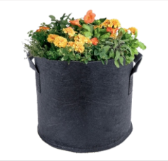 Durable Aeration Fabric Grow Pots - With & Without Handles