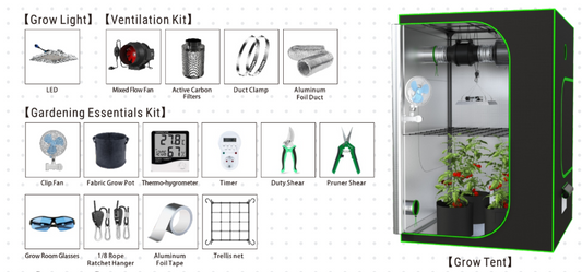 Starter AC Growing Kit – Complete Indoor Gardening System